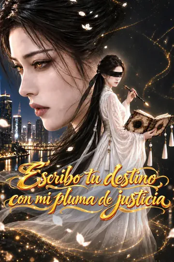 Póster de Escribo tu destino con mi pluma de justicia