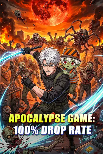 Poster ng Apocalypse Game: 100% Drop Rate