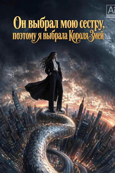 Постер сериала «(Дубляж) Он выбрал мою сестру, поэтому я выбрала Короля Змей»