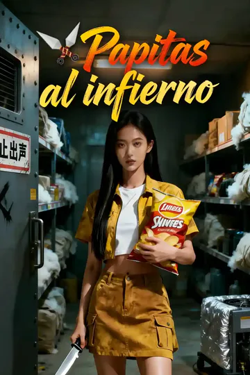 Póster de (Doblado) Papitas al infierno