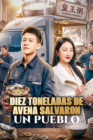 Póster de Diez Toneladas de Avena Salvaron un Pueblo(Doblado)