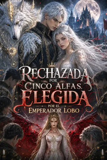 Póster de Rechazada por Cinco Alfas, Elegida por el Emperador Lobo