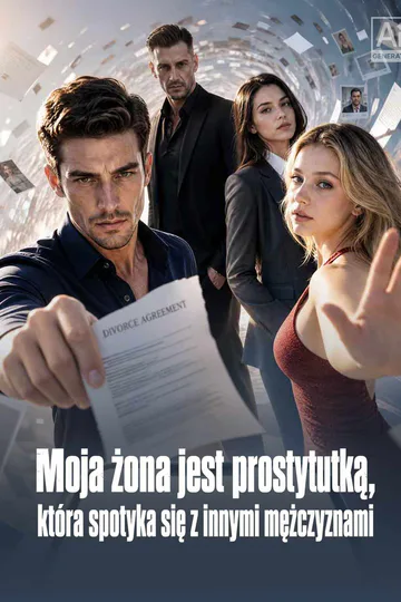 Plakat serialu Moja żona jest prostytutką, która spotyka się z innymi mężczyznami