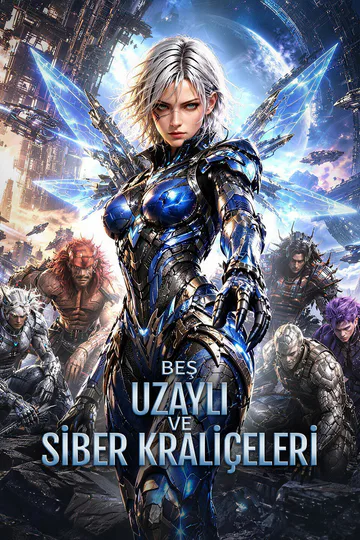 BEŞ UZAYLI VE SİBER KRALİÇELERİ afişi
