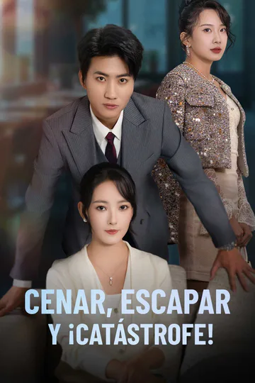 Póster de Cenar, escapar y ¡catástrofe!