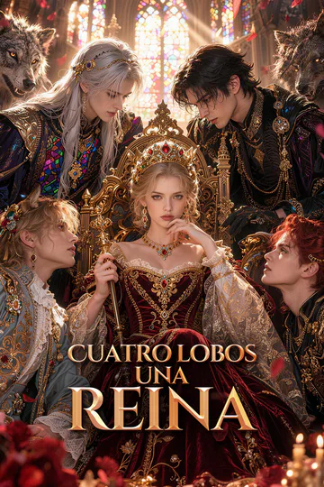Póster de Cuatro lobos, una reina