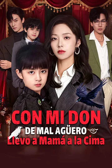 Póster de Con mi Don de Mal Agüero Llevo a Mamá a la Cima