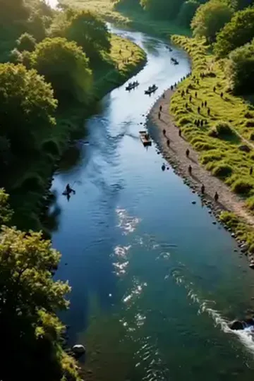 Polis yıldızının köy hayatı afişi