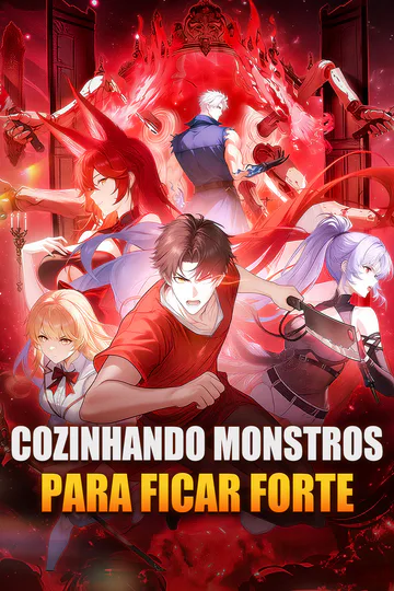 Pôster de Cozinhando Monstros para Ficar Forte(Dublado)