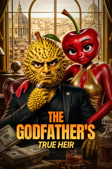 The Godfather's True Halair poster