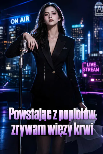 Plakat serialu Powstając z popiołów, zrywam więzy krwi