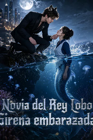 Póster de Novia del Rey Lobo Sirena embarazada