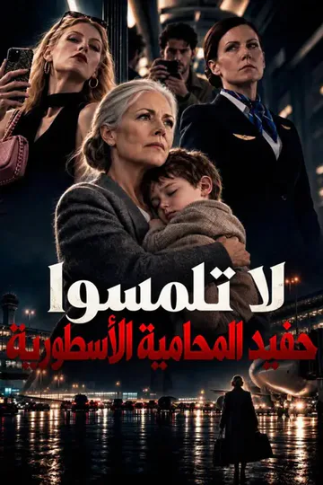 ملصق مسلسل «(مدبلج) لا تلمسوا حفيد المحامية الأسطورية»