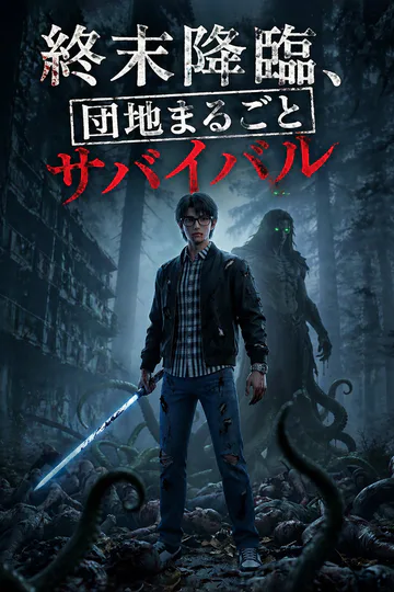 終末降臨、団地まるごとサバイバルのポスター