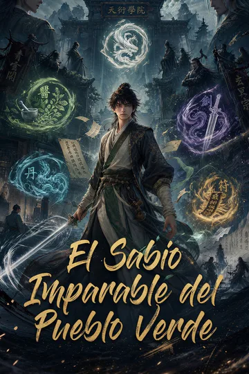 Póster de [Doblado]El Sabio Imparable del Pueblo Verde