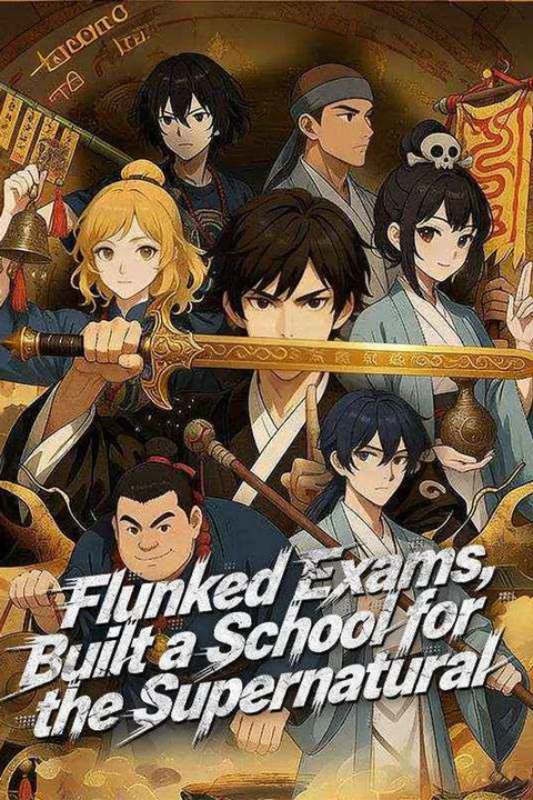 Flunked Exams, Built a School for the Supernatural poster