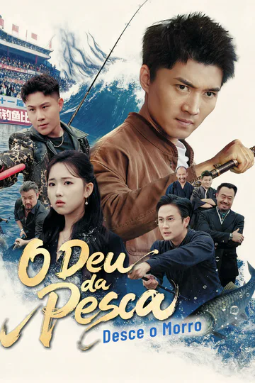 Pôster de O Deu da Pesca Desce o Morro