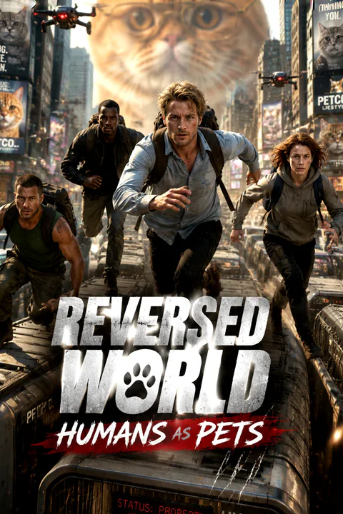 Reversed World: Humans as Pets poster