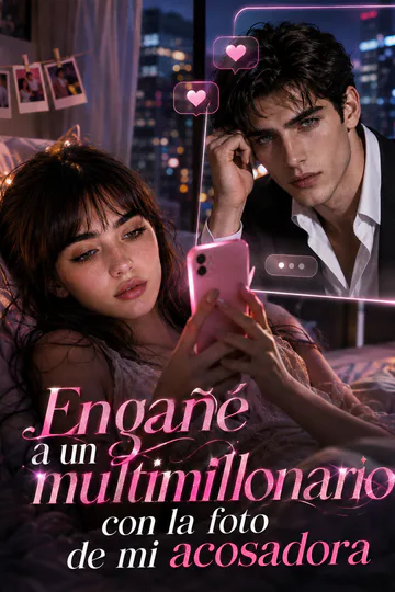 Póster de Engañé a un multimillonario con la foto de mi acosadora