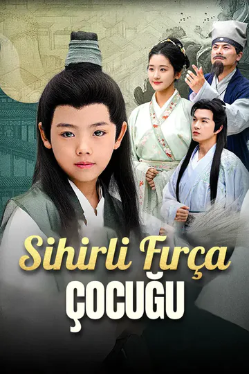 Sihirli fırça çocuğu afişi