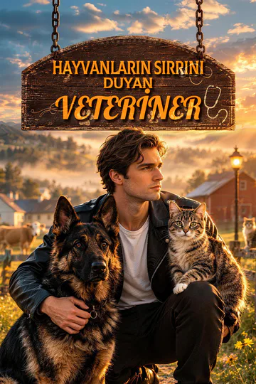 HAYVANLARIN SIRRINI DUYAN VETERİNER afişi