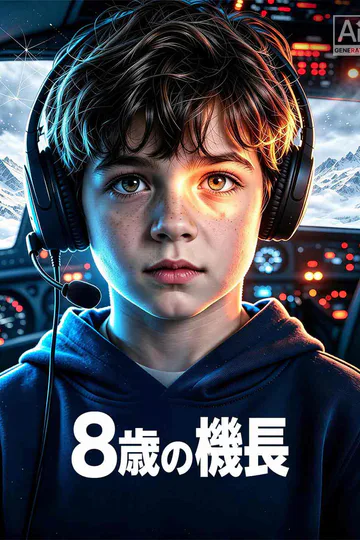 8歳の機長のポスター