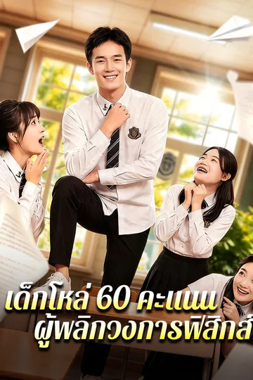 โปสเตอร์ เด็กโหล่ 60 คะแนน ผู้พลิกวงการฟิสิกส์