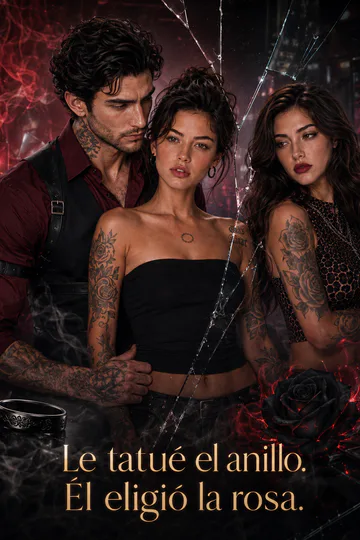 Póster de Le tatué el anillo. Él eligió la rosa