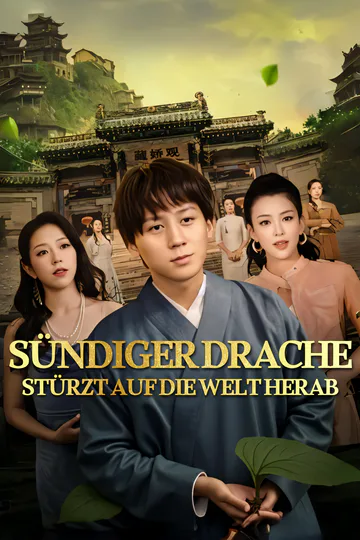 Poster von Sündiger Drache stürzt auf die Welt herab