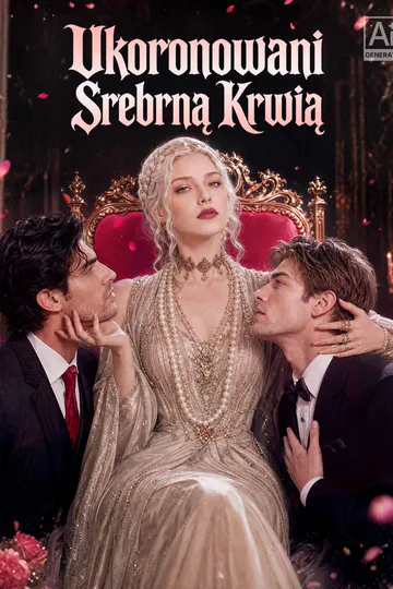 Plakat serialu Ukoronowani Srebrną Krwią