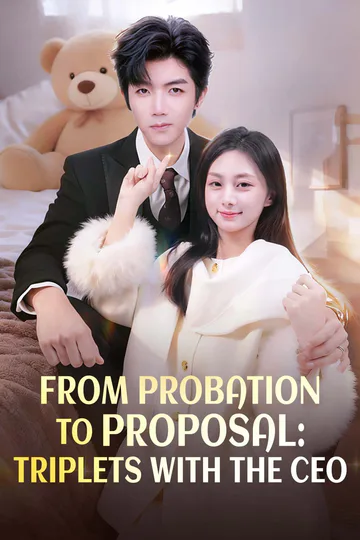 From Probation to Proposal: Triplets with the CEO poster
