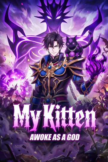 My Kitten Awoke as a God poster