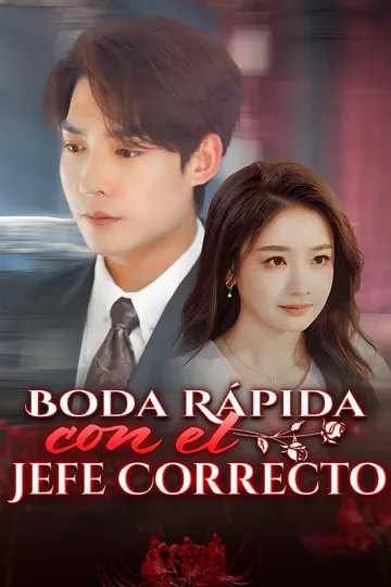 Póster de Boda Rápida con el Jefe Correcto