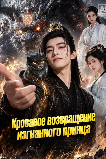 Постер сериала «Кровавое возвращение изгнанного принца»