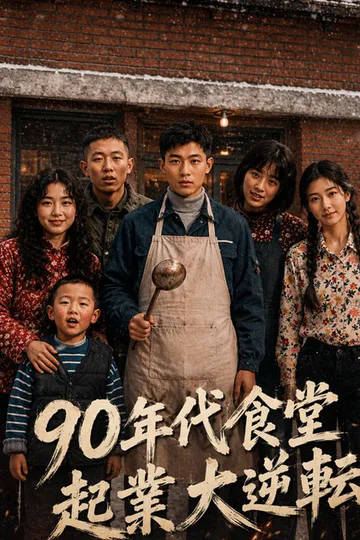 90年代食堂起業大逆転のポスター