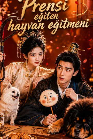 Prensi eğiten hayvan eğitmeni afişi