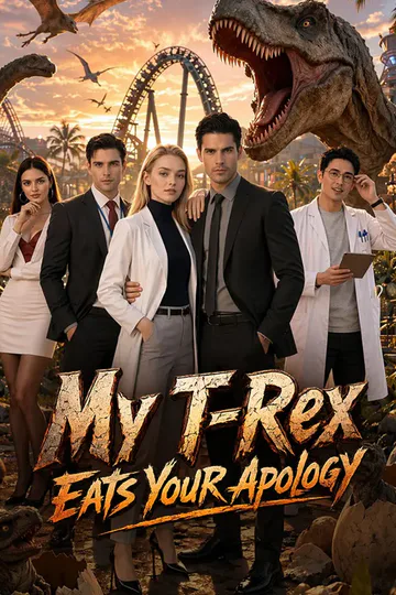 My T-Rex Eats Your Apology poster