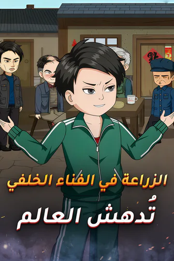ملصق مسلسل «الزراعة في الفناء الخلفي تُدهش العالم»