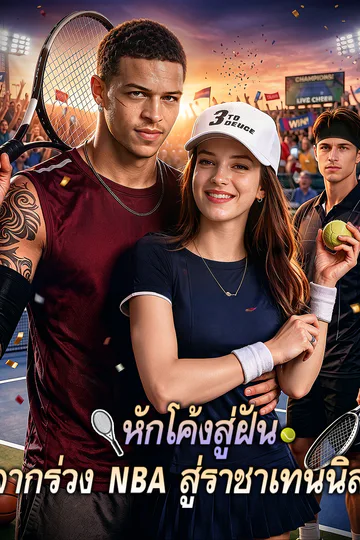 โปสเตอร์ หักโค้งสู่ฝัน: จากร่วง NBA สู่ราชาเทนนิส