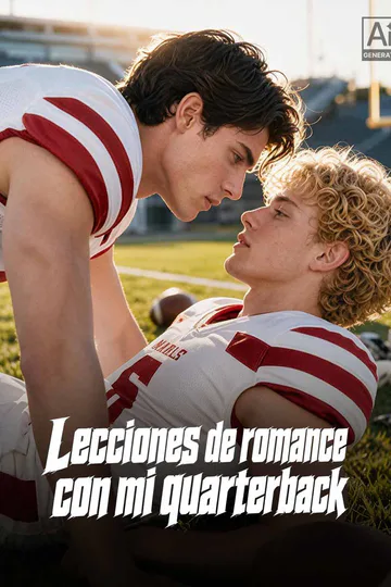 Póster de Lecciones de romance con mi quarterback