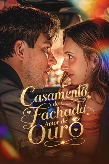 Pôster de Casamento de Fachada, Amor de Ouro
