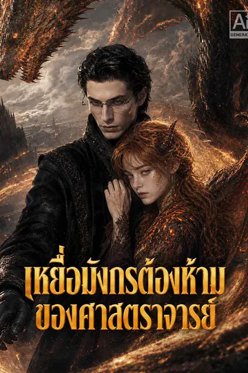 โปสเตอร์ เหยื่อมังกรต้องห้ามของศาสตราจารย์