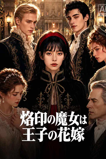 烙印の魔女は王子の花嫁のポスター