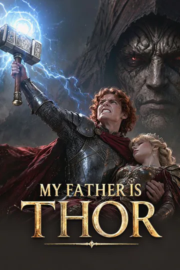 My father is Thor poster