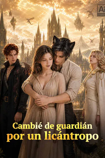 Póster de Cambié de guardián por un licántropo