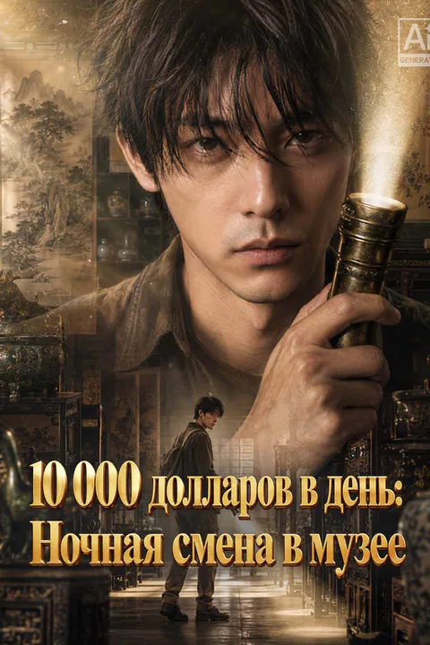 Постер сериала «(Дубляж) 10 000 долларов в день: Ночная смена в музее»