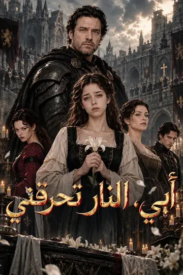 ملصق مسلسل «(مدبلج) أبي، النار تحرقني»