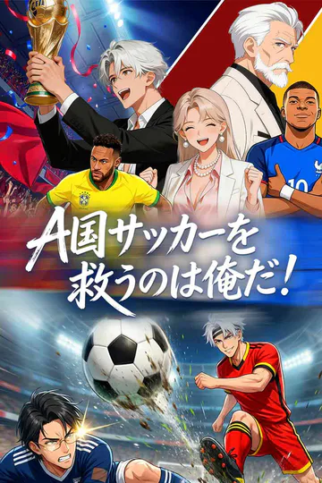 (吹き替え) A国サッカーを救うのは俺だ！のポスター