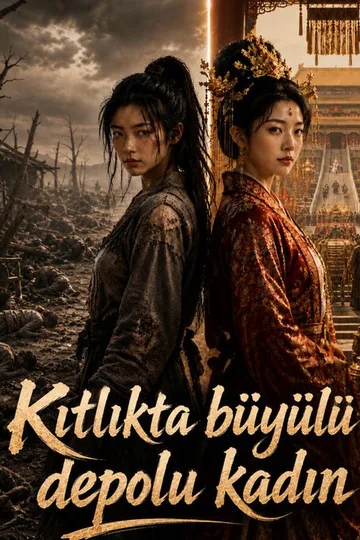 Kıtlıkta büyülü depolu kadın afişi