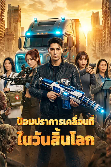 โปสเตอร์ ป้อมปราการเคลื่อนที่ ในวันสิ้นโลก(พากย์เสียง)